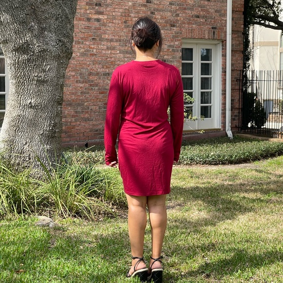 NWT women’s long sleeves jersey dress size XL - Picture 12 of 13